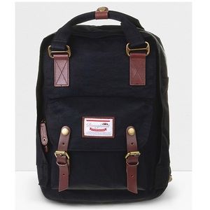 EUC Doughnut Macaroon Black Backpack